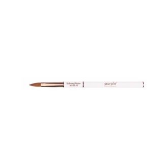 PURPLE PINCEL OVAL ACRILICO 8