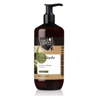 REAL NATURA ESFOLIANTE CORPORAL AZEITONA E DAMASCO COM ERVA DOCE 500ML