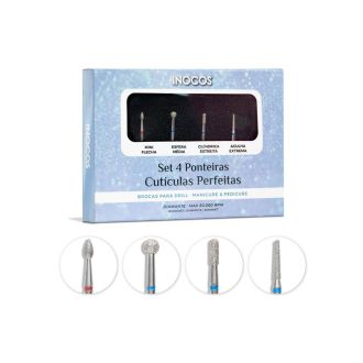 INOCOS KIT 4 BROCAS CUTICULAS PERFEITAS